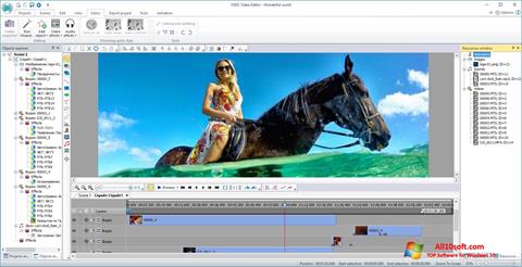 स्क्रीनशॉट VSDC Free Video Editor Windows 10