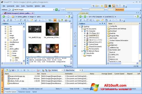 स्क्रीनशॉट SmartFTP Windows 10