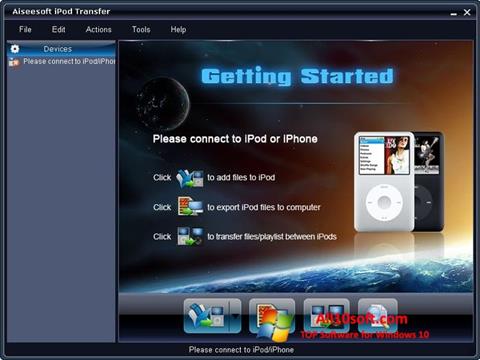 स्क्रीनशॉट iPhone PC Suite Windows 10