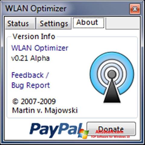 स्क्रीनशॉट WLAN Optimizer Windows 10