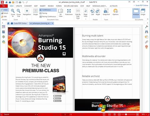 स्क्रीनशॉट Soda PDF Windows 10