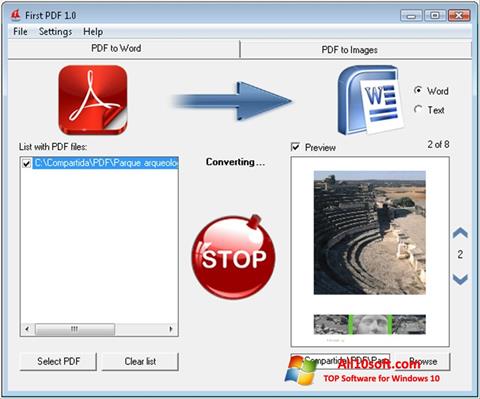 स्क्रीनशॉट First PDF Windows 10