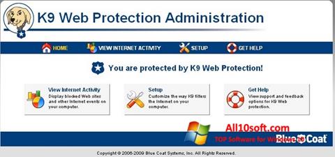 स्क्रीनशॉट K9 Web Protection Windows 10