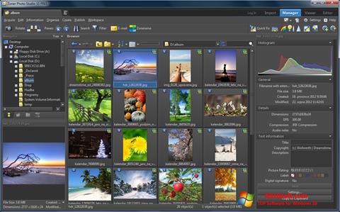 स्क्रीनशॉट Zoner Photo Studio Windows 10