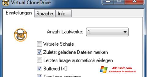 स्क्रीनशॉट Virtual CloneDrive Windows 10