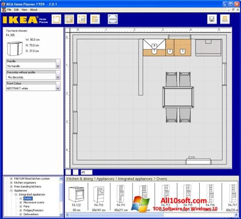 स्क्रीनशॉट IKEA Home Planner Windows 10