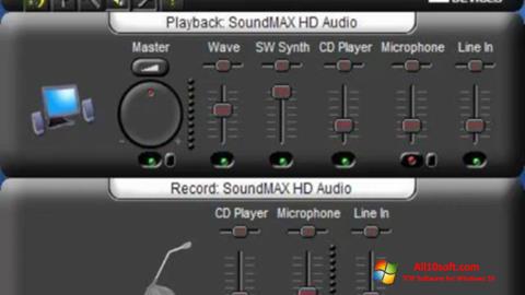 स्क्रीनशॉट SoundMAX Windows 10