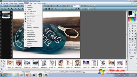 स्क्रीनशॉट PhotoFiltre Studio X Windows 10