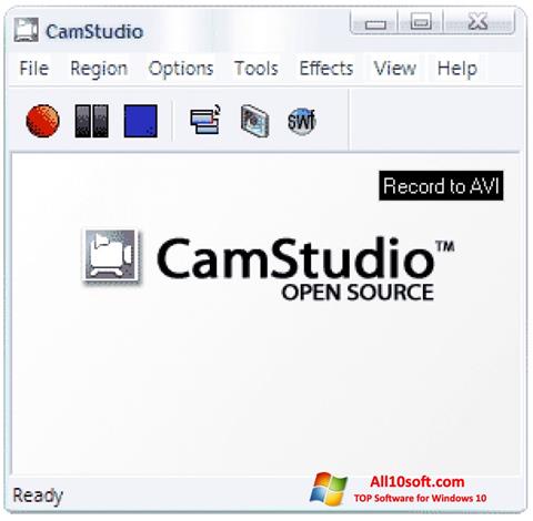 स्क्रीनशॉट CamStudio Windows 10