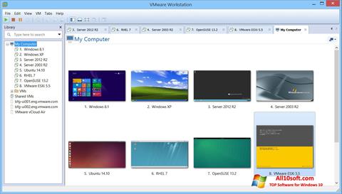 स्क्रीनशॉट VMware Workstation Windows 10
